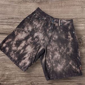 Gordon and Smith 90s Surfer Brown Corduroy Tie Dye Long Shorts